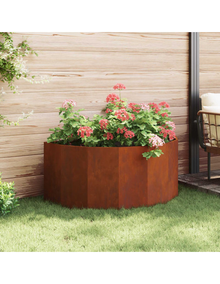 Fioriera Ruggine 120 x 60 x 50 cm