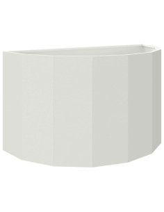 Fioriera Bianco 90 x 45 x 50 cm Acciaio 2