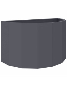 Fioriera Antracite 90 x 45 x 50 cm Acciaio 2