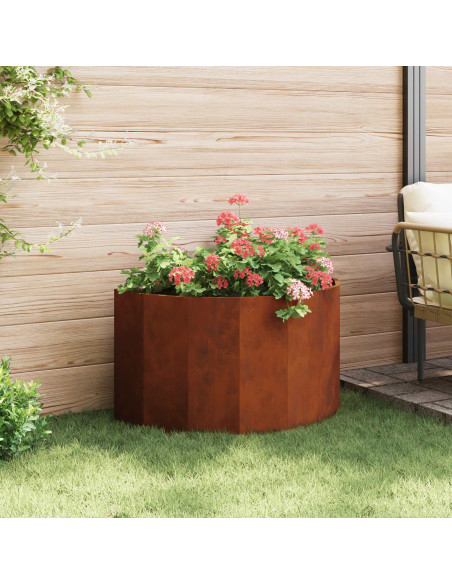 Fioriera Ruggine 90 x 45 x 50 cm