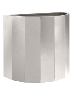 Fioriera Argento 60 x 30 x 50 cm Acciaio inossidabile 2