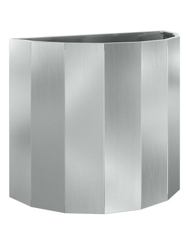 Fioriera Argento 60 x 30 x 50 cm Acciaio zincato