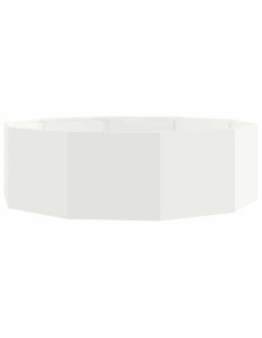 Fioriera Bianco 120 x 120 x 35 cm Acciaio 2