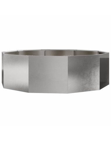 Fioriera Argento 120 x 120 x 35 cm Acciaio inossidabile