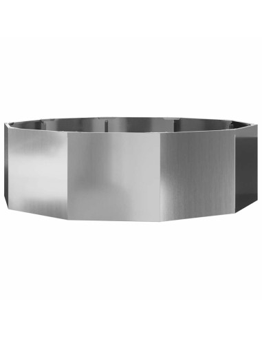 Fioriera Argento 120 x 120 x 35 cm Acciaio zincato