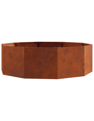 Fioriera Ruggine 120 x 120 x 35 cm