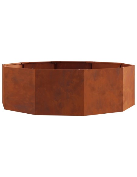 Fioriera Ruggine 120 x 120 x 35 cm