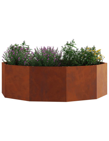 Fioriera Ruggine 120 x 120 x 35 cm