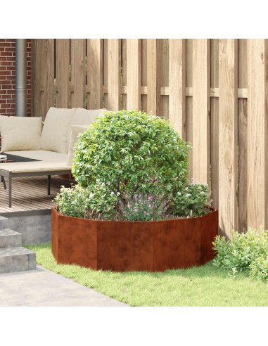 Fioriera Ruggine 120 x 120 x 35 cm