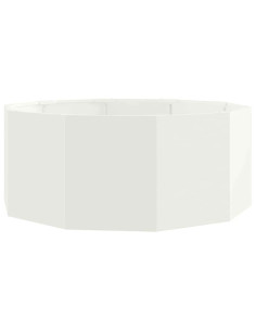 Fioriera Bianco 90 x 90 x 35 cm Acciaio 2