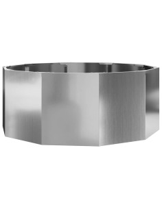 Fioriera Argento 90 x 90 x 35 cm Acciaio zincato 2