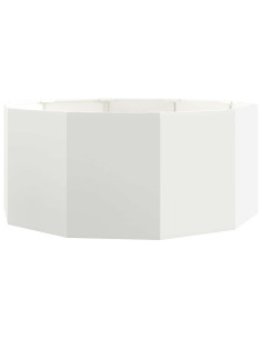 Fioriera Bianco 120 x 120 x 50 cm Acciaio 2