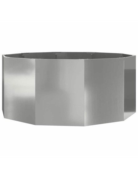 Fioriera Argento 120 x 120 x 50 cm Acciaio zincato