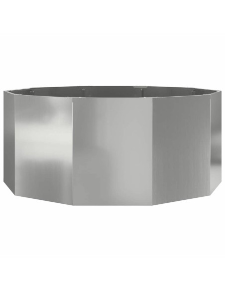 Fioriera Argento 120 x 120 x 50 cm Acciaio zincato