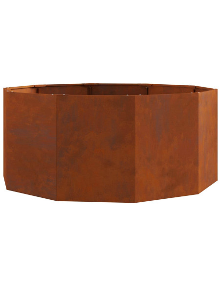 Fioriera Ruggine 120 x 120 x 50 cm