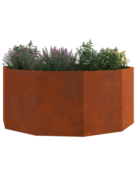 Fioriera Ruggine 120 x 120 x 50 cm