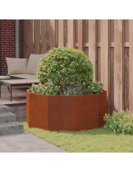 Fioriera Ruggine 120 x 120 x 50 cm