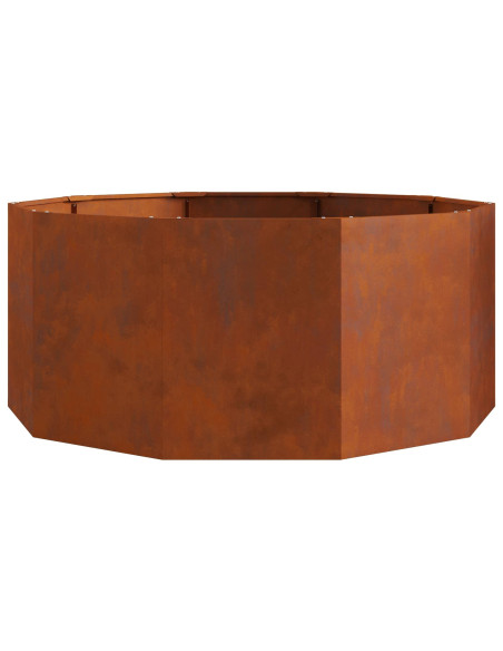 Fioriera Ruggine 120 x 120 x 50 cm