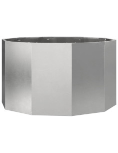 Fioriera Argento 90 x 90 x 50 cm Acciaio inossidabile 2