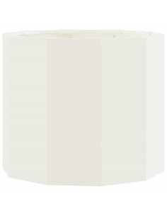 Fioriera Bianco 60 x 60 x 50 cm Acciaio 2