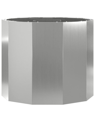 Fioriera Argento 60 x 60 x 50 cm Acciaio zincato