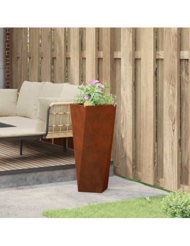 Fioriera Ruggine 30 x 30 x 75 cm