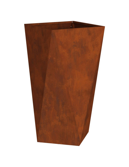 Fioriera 2 pcs Ruggine 40 x 40 x 75 cm