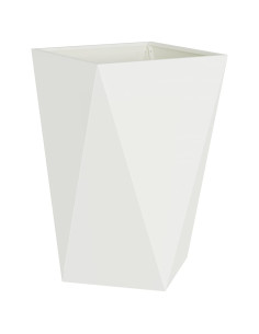 Fioriera Bianco 50 x 50 x 75 cm Acciaio 2