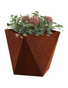 Fioriera 2 pcs Ruggine 30 x 30 x 30 cm 2