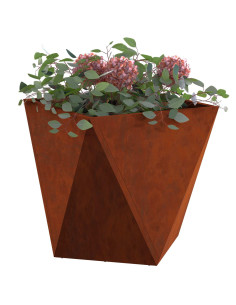 Fioriera 2 pcs Ruggine 40 x 40 x 40 cm 2