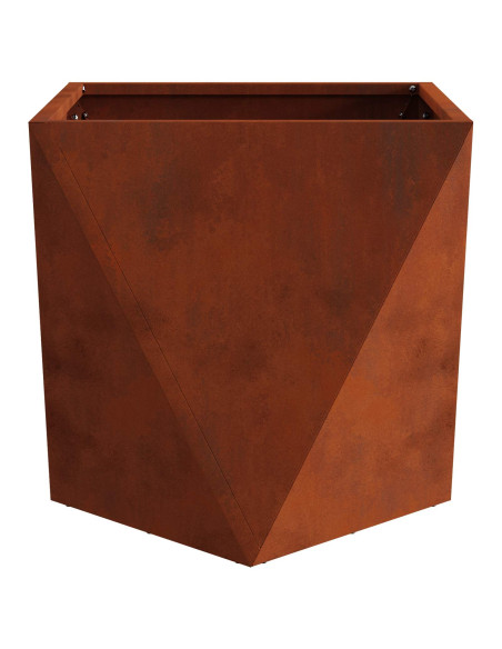 Fioriera 2 pcs Ruggine 40 x 40 x 40 cm