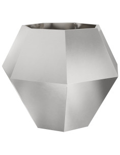 Fioriera Argento 100 x 100 x 80 cm Acciaio inossidabile 2
