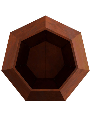 Fioriera Ruggine 100 x 100 x 80 cm