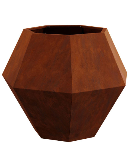 Fioriera Ruggine 75 x 75 x 60 cm