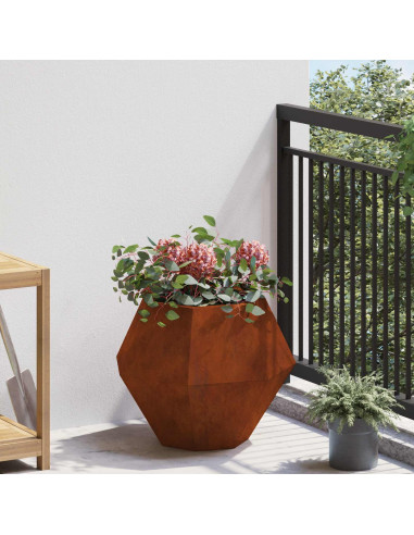 Fioriera 2 pcs Ruggine 50 x 50 x 40 cm