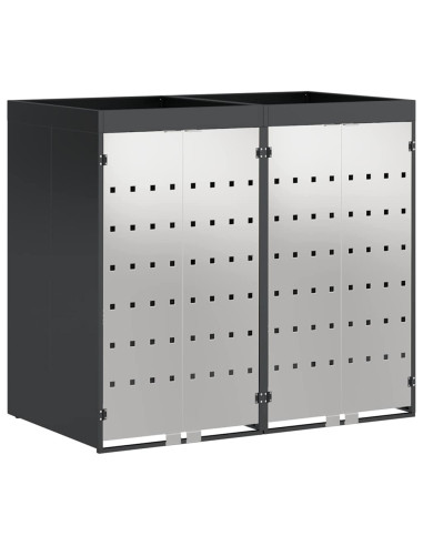 Contenitore per Rifiuti per 3 Bidoni 340 x 77.5 x 115.5 cm