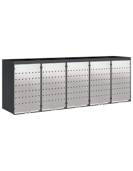 Contenitore per Rifiuti per 3 Bidoni 340 x 77.5 x 115.5 cm