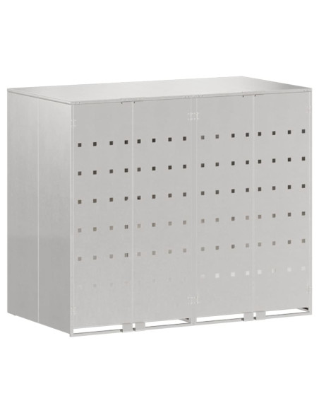 Contenitore per Rifiuti per 3 Bidoni 340 x 77.5 x 115.5 cm