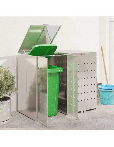 Contenitore per Rifiuti per 3 Bidoni 340 x 77.5 x 115.5 cm