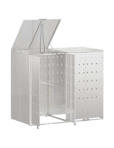 Contenitore per Rifiuti per 3 Bidoni 340 x 77.5 x 115.5 cm