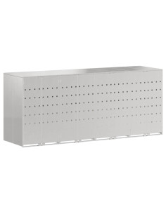 Contenitore per Rifiuti per 3 Bidoni 340 x 77.5 x 115.5 cm 2