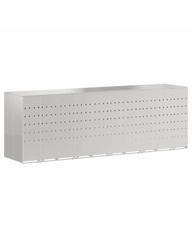 Contenitore per Rifiuti per 3 Bidoni 340 x 77.5 x 115.5 cm