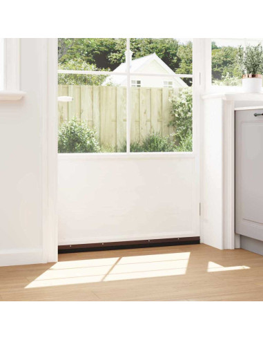 Spazzole per porte a vite 6 pcs Marrone 100 cm