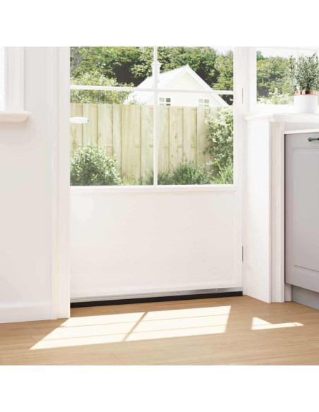 Spazzole per porte a vite 2 pcs Argento 100 cm