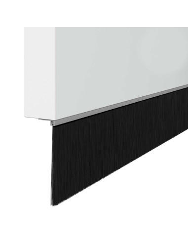 Spazzole per porte a vite 2 pcs Argento 100 cm