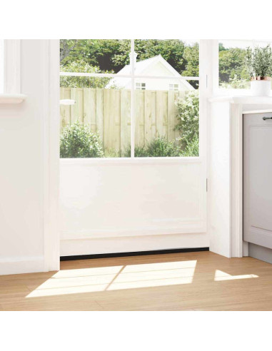 Spazzole per porte a vite 12 pcs Argento 100 cm