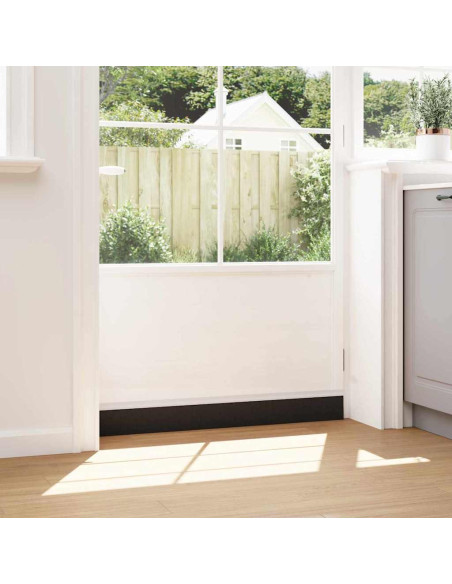 Spazzole per porte autoadesive 2 pcs Bianco 100 cm