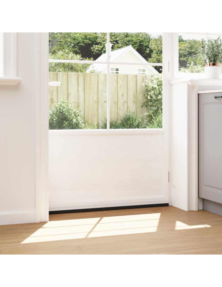 Spazzole per porte autoadesive 6 pcs Bianco 100 cm