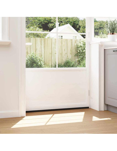 Spazzole per porte autoadesive 12 pcs Bianco 100 cm