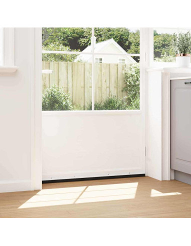 Spazzole per porte a vite 12 pcs Bianco 100 cm